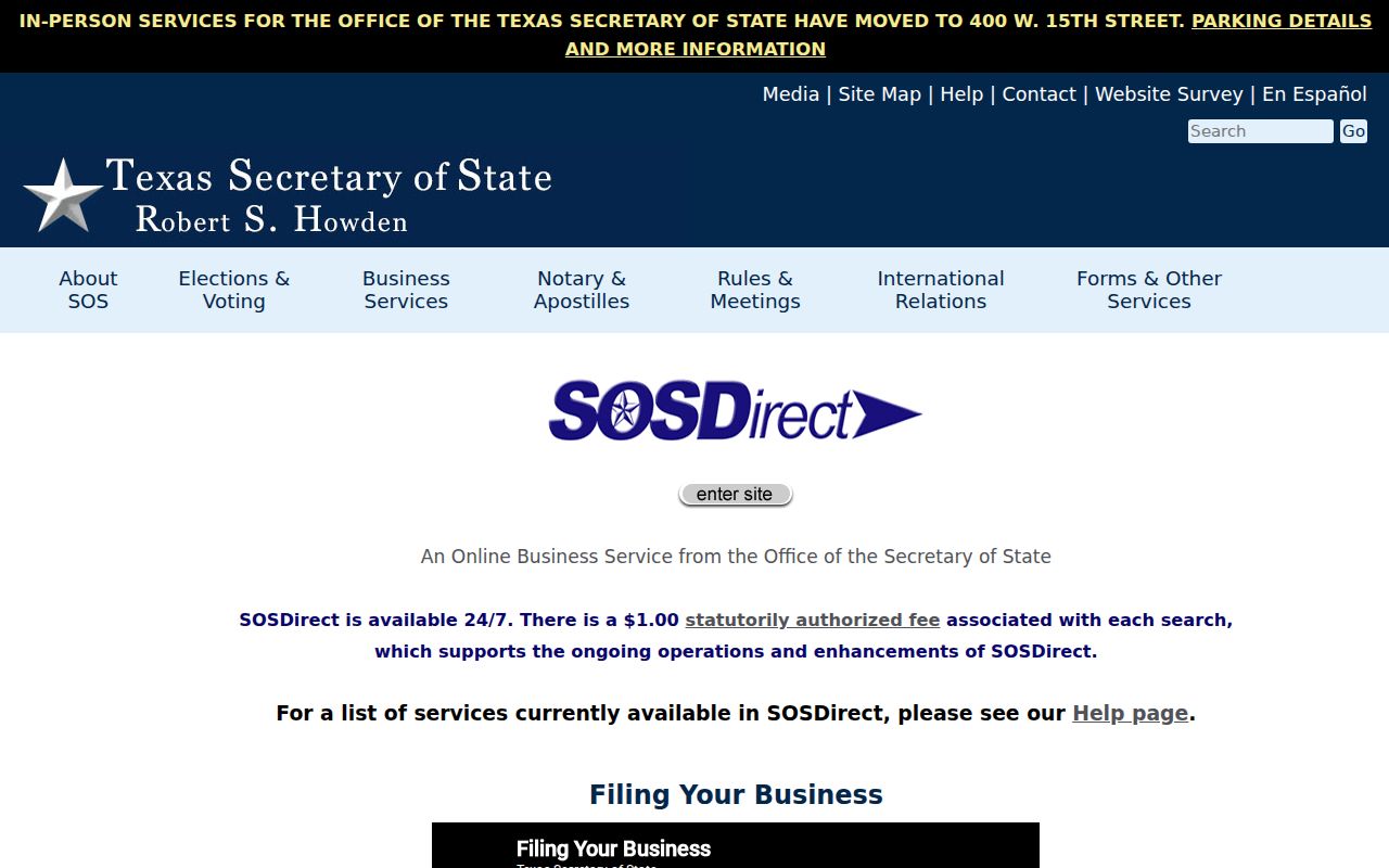 Pflugerville residents directory Texas SOSDirect records access